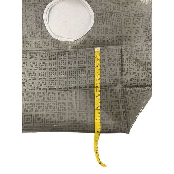 Trina Turk Clear Grey and White Large Tote Bag Branded - Picture 9 of 11